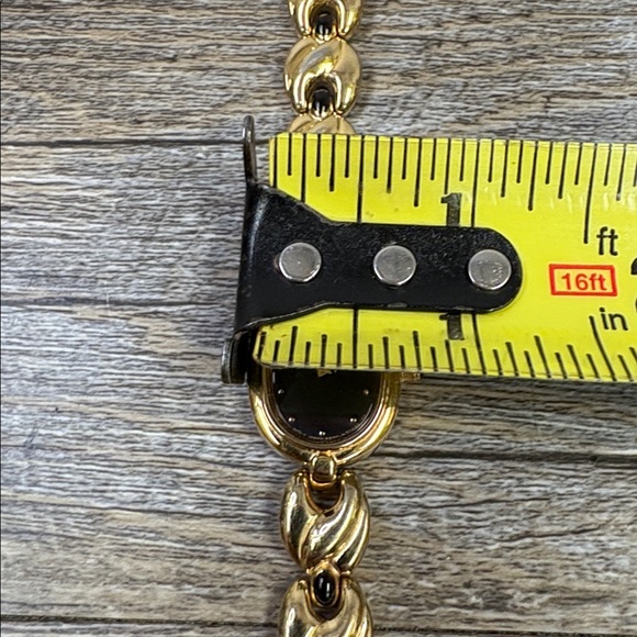 Paul Breguette PB Women’s Gold-Tone Bracelet Watch – Black Dial
